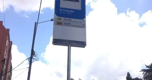 PARADERO SITP BARRIO EL CONTADOR  039A01